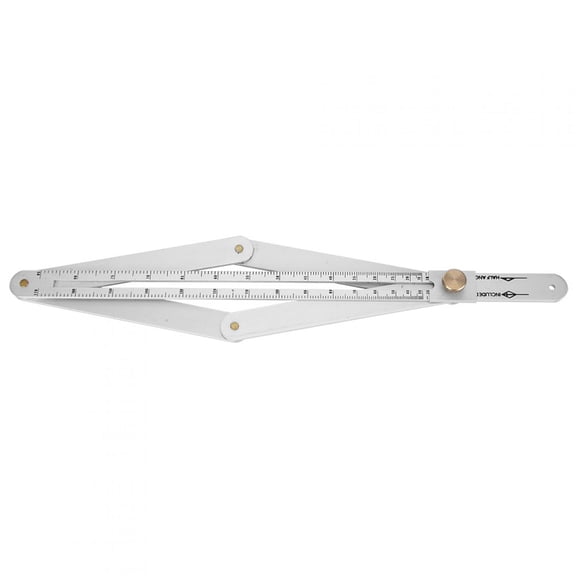 Goniometer Ruler, 4-Fold Corner Angle Finder, 0-170 Degree Measuring Tool for Woodworking and Construction