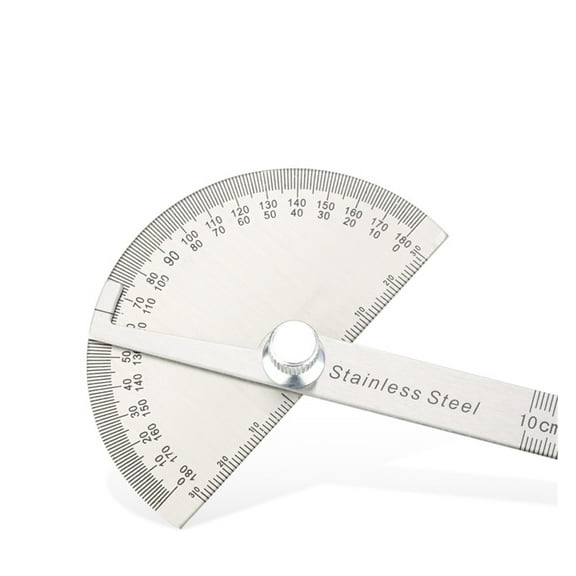 Goniometer Stainless Steel Protractor Metal Ruler Multi Angle Measuring Ruler Carpentry Tool Angle Meter Angle Finder ,Widely Use