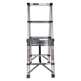 Gonipol Folding Extension Ladder 6 5 Ft Aluminum Ladder Multipurpose gonipol-folding-extension-ladder-6-5-ft-aluminum-ladder-multipurpose