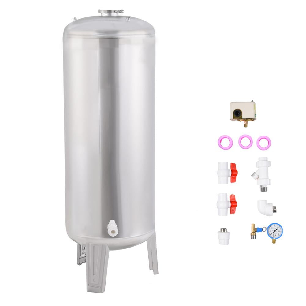 Gonipol Stainless Steel Pressure Tank 200L Vertical Well Pressure Tank ...