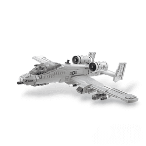 Gonli 961pcs A-10 Fighter Jet Building Blocks for Kids Ages 8-12 Construction WW2 Toys