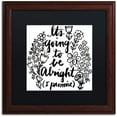thumbnail image 1 of "Gonna Be Alright" Canvas Art by Elizabeth Caldwell, Black Matte, Wood Frame, 1 of 4