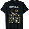 thumbnail image 1 of Gonna Go Lay Under The Tree Christmas Funny X-mas Pajama T-Shirt, 1 of 7