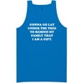 thumbnail image 1 of Gonna Go Lay Under The Tree Neon Tank Top, 1 of 1