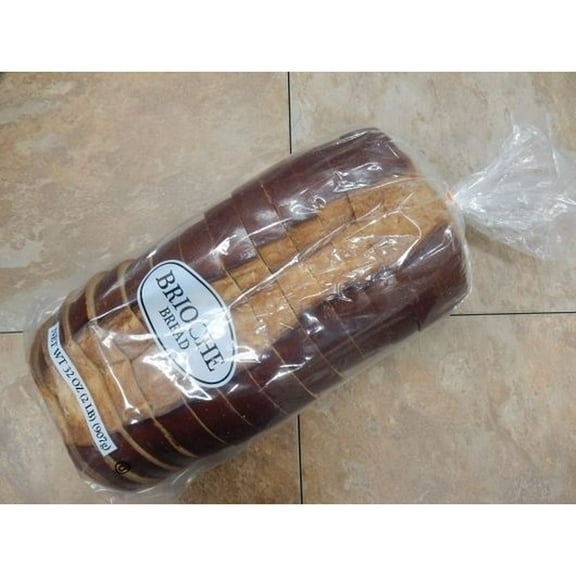 Gonnella 3/4 inch Sliced Brioche Bread, 32 Ounce -- 8 per case