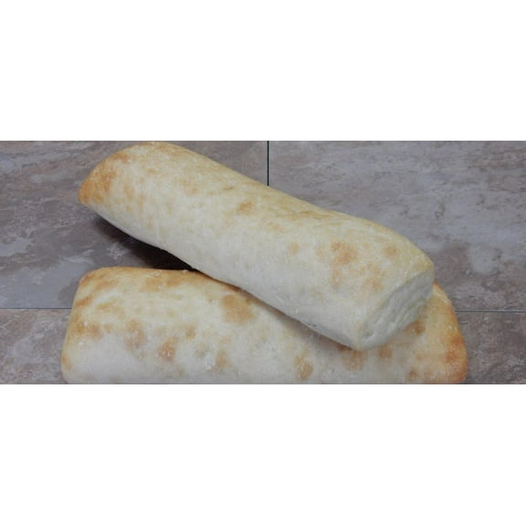 Gonnella Baking Large Sandwich Ciabatta, 8 Ounce - 18 per case.
