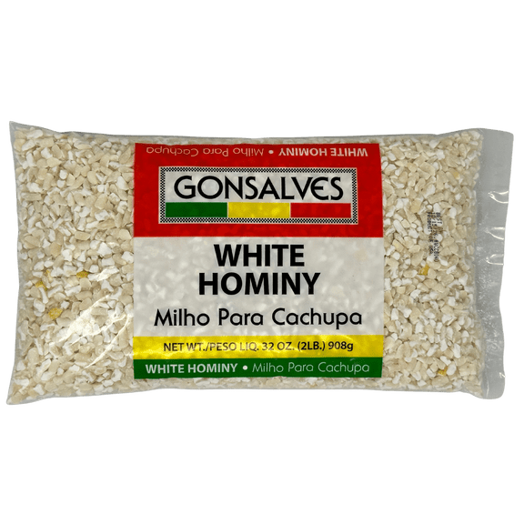 Gonsalves White Hominy Milho Para Cachupa 2lb