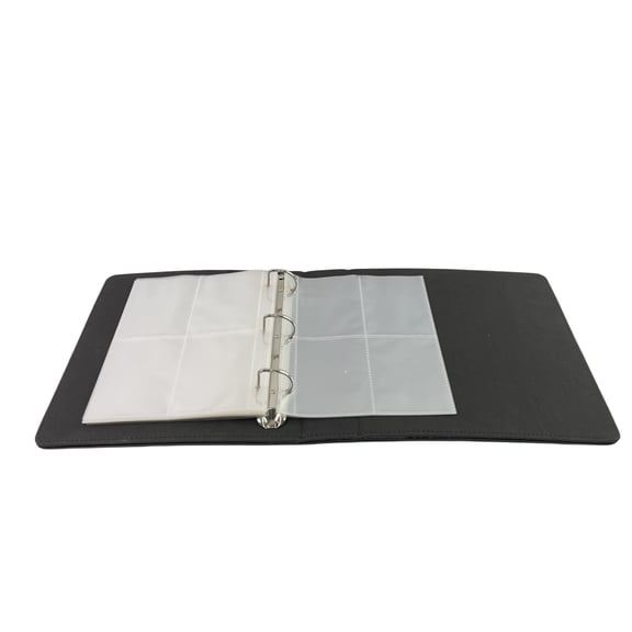 Gontaz Waterproof PU Leather Scrapbook Album, Acid-Free Inner Pages with PP Pockets for Memory Photo Sticker Collection