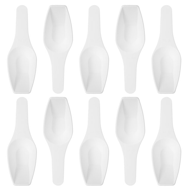 Gonyden 10pcs Weighing Spoons Safe Reliable Spoons Accurate Liquid