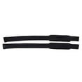 thumbnail image 1 of LEDMOMO 1Pair Premium Black Weightlifting Straps with Cotton Pads for Gym and Training Equipment, 1 of 5