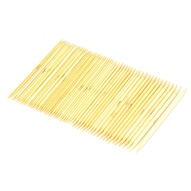 Gonyscag Knitting Needle Carbonized Bleaching Bamboo Crochet for Hats