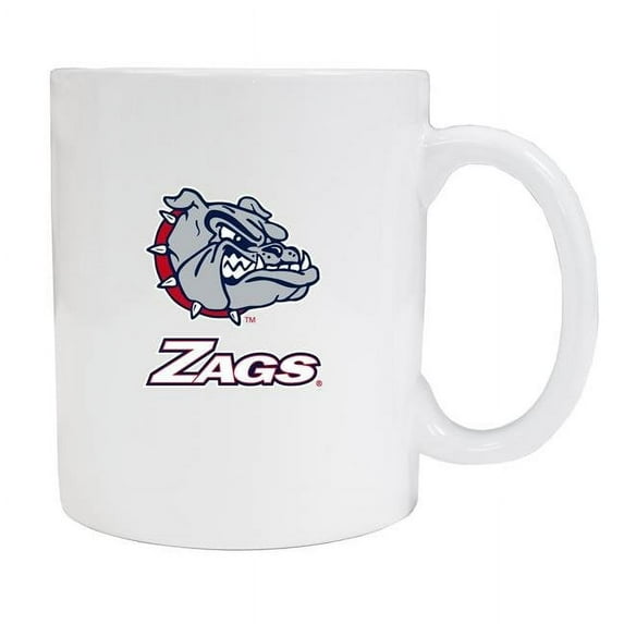 Gonzaga Bulldogs White Ceramic Coffee Mug 2-Pack