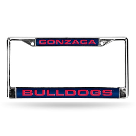 Gonzaga NCAA Bulldogs Chrome Metal License Plate Frame Holder