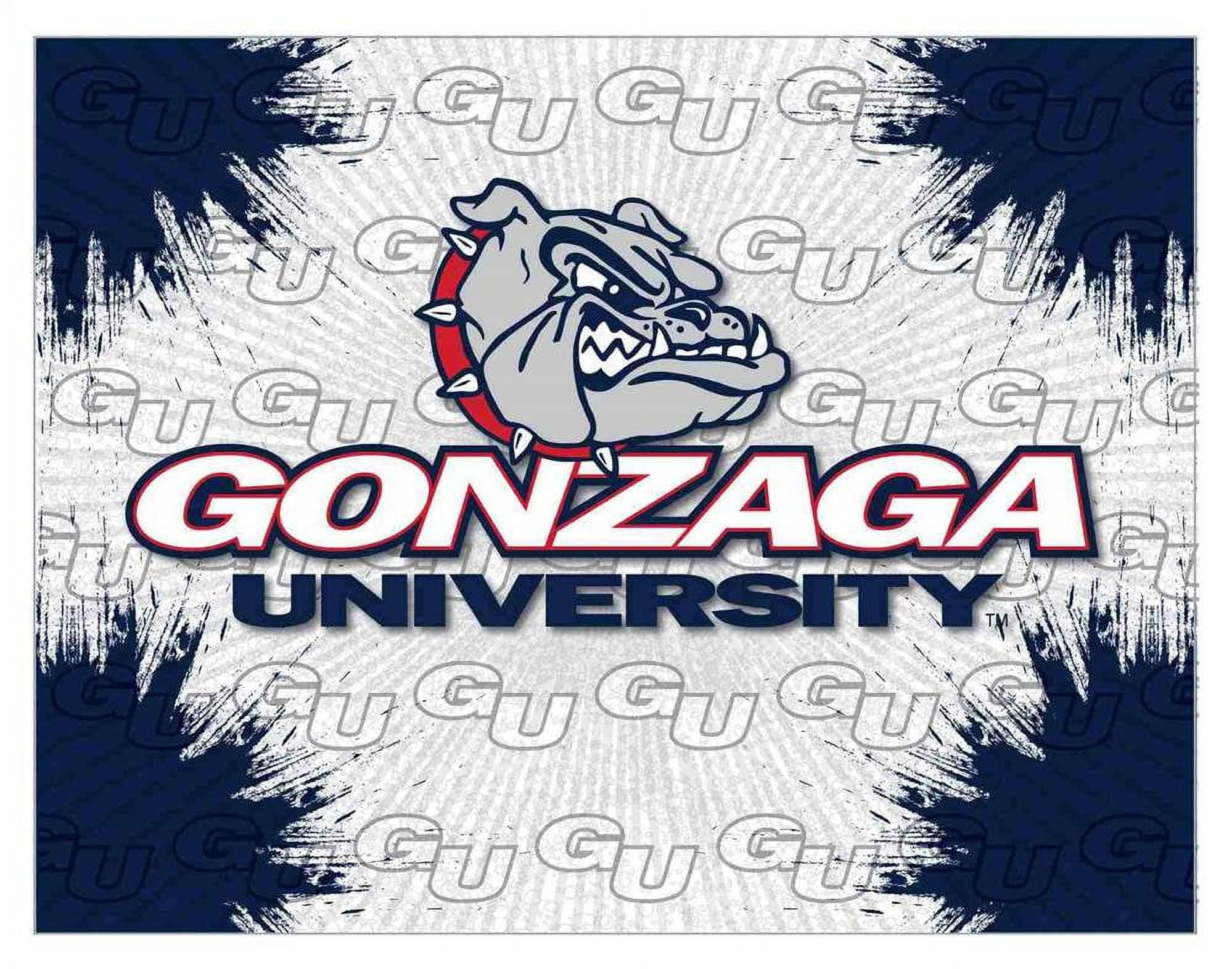 Gonzaga Logo Canvas Art (32 in. W x 24 in. H (3 lbs.))