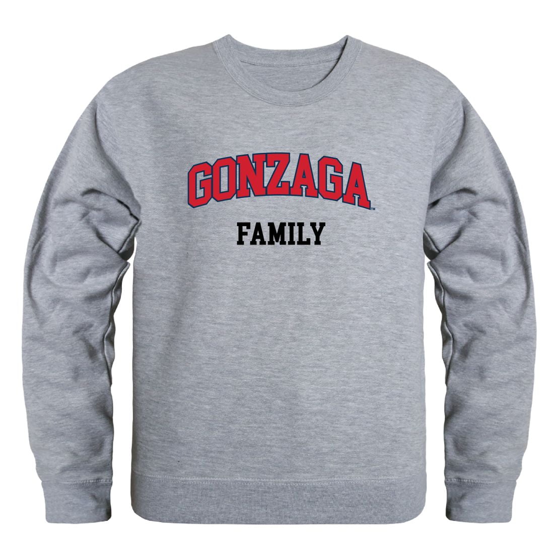 Gonzaga crew shop neck sweatshirt
