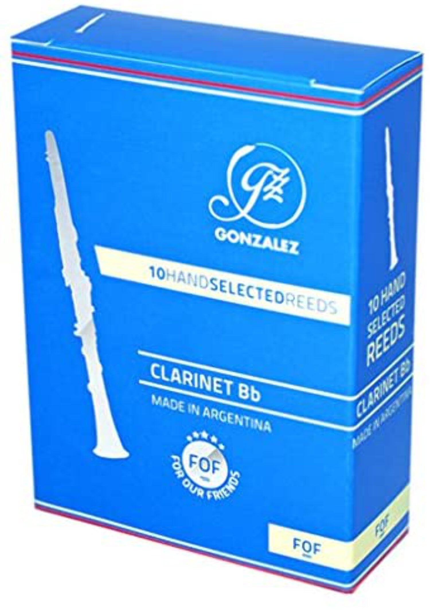 Gonzalez Bb Clarinet FOF Reeds - 10 Box - Walmart.com