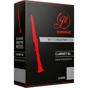 Gonzalez Classic Bb Clarinet Reeds Box of 10 Strength 2.5