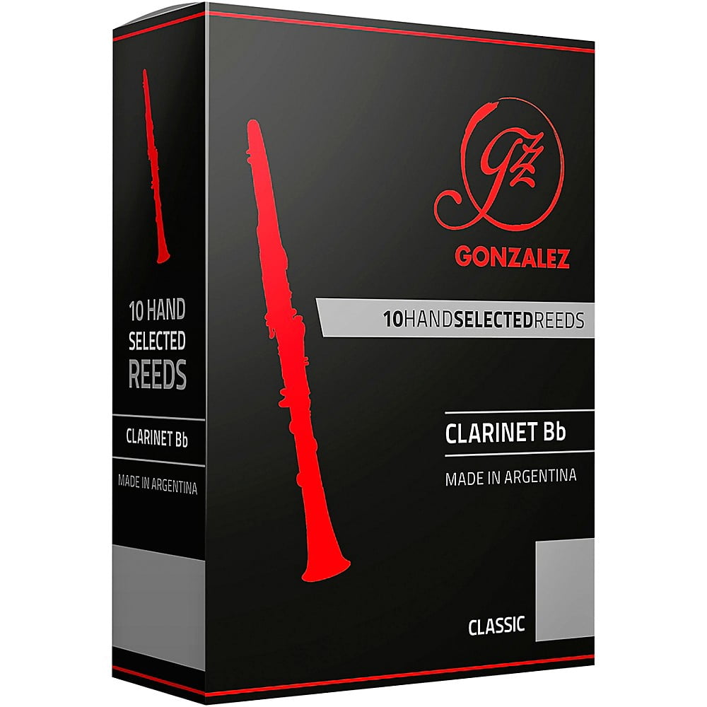 Gonzalez Classic Bb Clarinet Reeds Box of 10 Strength 3.5