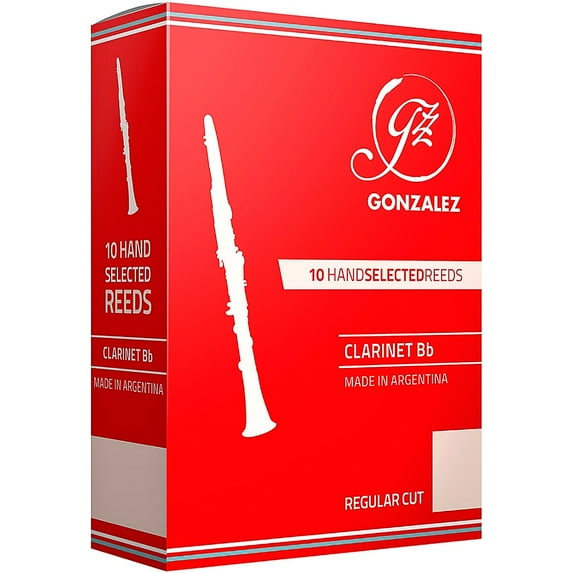 Gonzalez Regular Cut Bb Clarinet Reeds Strength 2.5