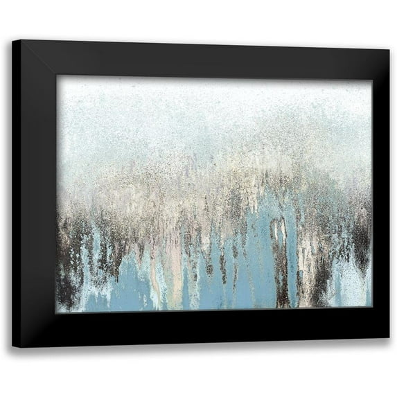 Gonzalez, Roberto 14x11 Black Modern Framed Museum Art Print Titled - Blue Lifes Pathway