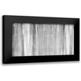 thumbnail image 1 of Roberto Gonzalez 18x11 Black Modern Wood Framed Wall Art Titled - Gray City in the Night, 1 of 6