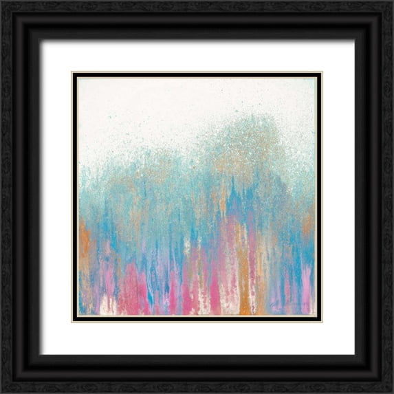 Gonzalez, Roberto 26x26 Black Ornate Wood Framed with Double Matting Museum Art Print Titled - Bright Woods