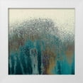 thumbnail image 1 of Gonzalez, Roberto 26x26 White Modern Wood Framed Museum Art Print Titled - Teal Woods II, 1 of 4