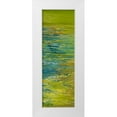 thumbnail image 1 of Gonzalez, Roberto 7x14 White Modern Wood Framed Museum Art Print Titled - The Lake I, 1 of 4