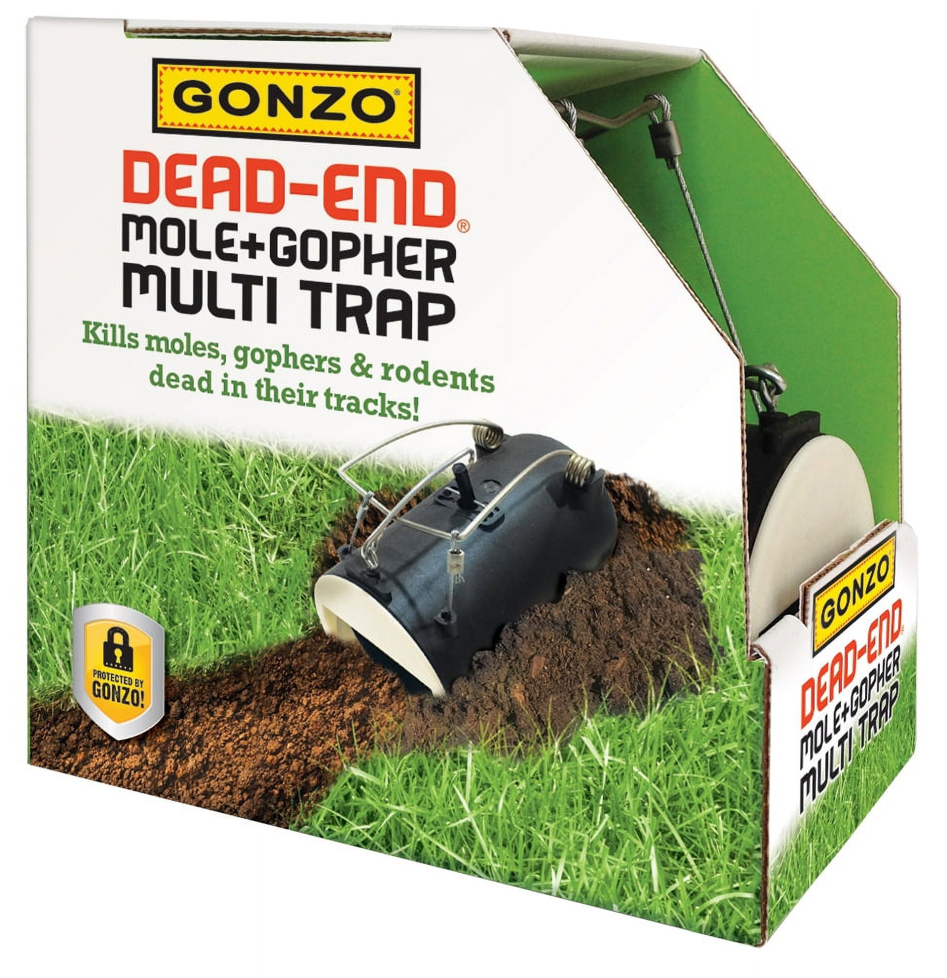  Tomcat Mole Trap, Innovative and Effective Mole Remover Trap  Kills Without Drawing Blood, Reusable and Hands-Free, 1 Trap : Patio, Lawn  & Garden