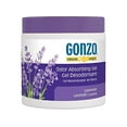 thumbnail image 1 of Gonzo Odor Absorbing Gel - Odor Eliminator for Car RV Closet Bathroom Pet Area Attic & More - Captures and Absorbs Smoke Mold and Other Odors - 14 Ounce, Lavender, 1 of 9