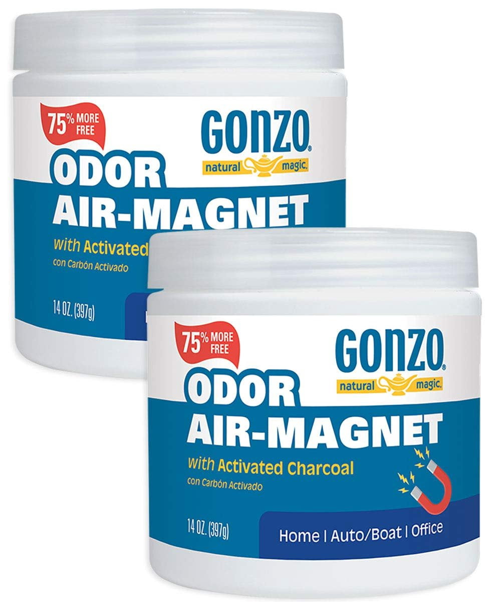 Weiman Air-Magnet Odor Eliminator - Activated Charcoal - 2 Pack, 14 ...