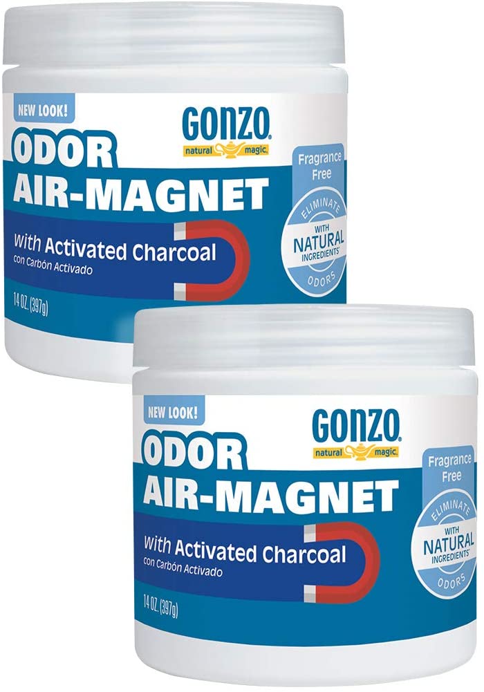 Gonzo Natural Magic Odor Air-Magnet with Activated Charcoal - 14 Ounce ...