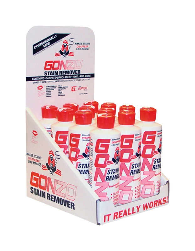 Gonzo No Scent Stain Remover 8 oz Liquid
