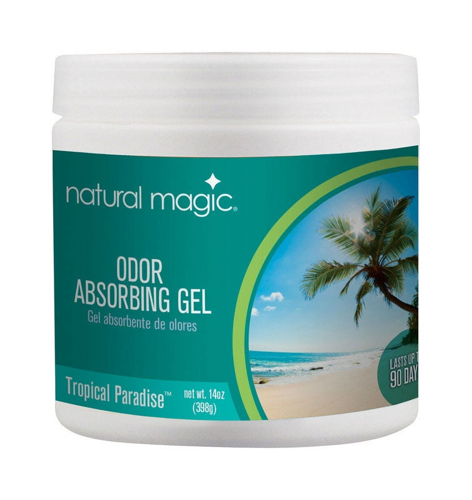 Gonzo Natural Magic Tropical Scent Odor Absorber 14 oz. Gel