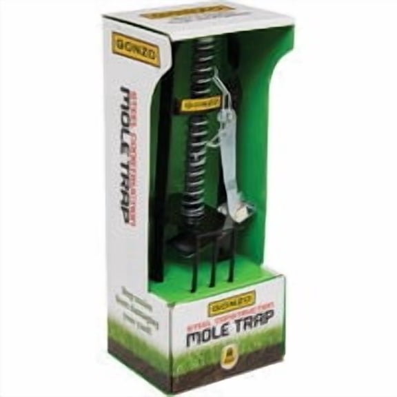 Gonzo Rodent Control Gonzo Spring Action Steel Mole Trap - Pack of 5