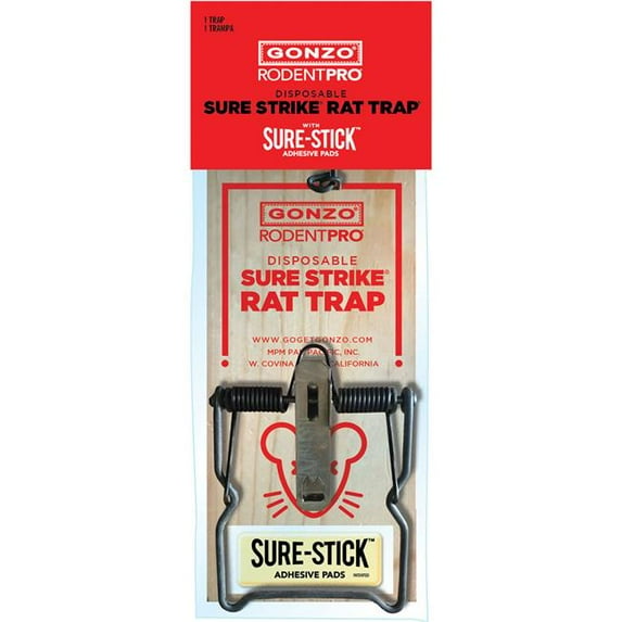 Gonzo 7014 Rodent Pro Sure-Stick Rat Trap - Case of 12