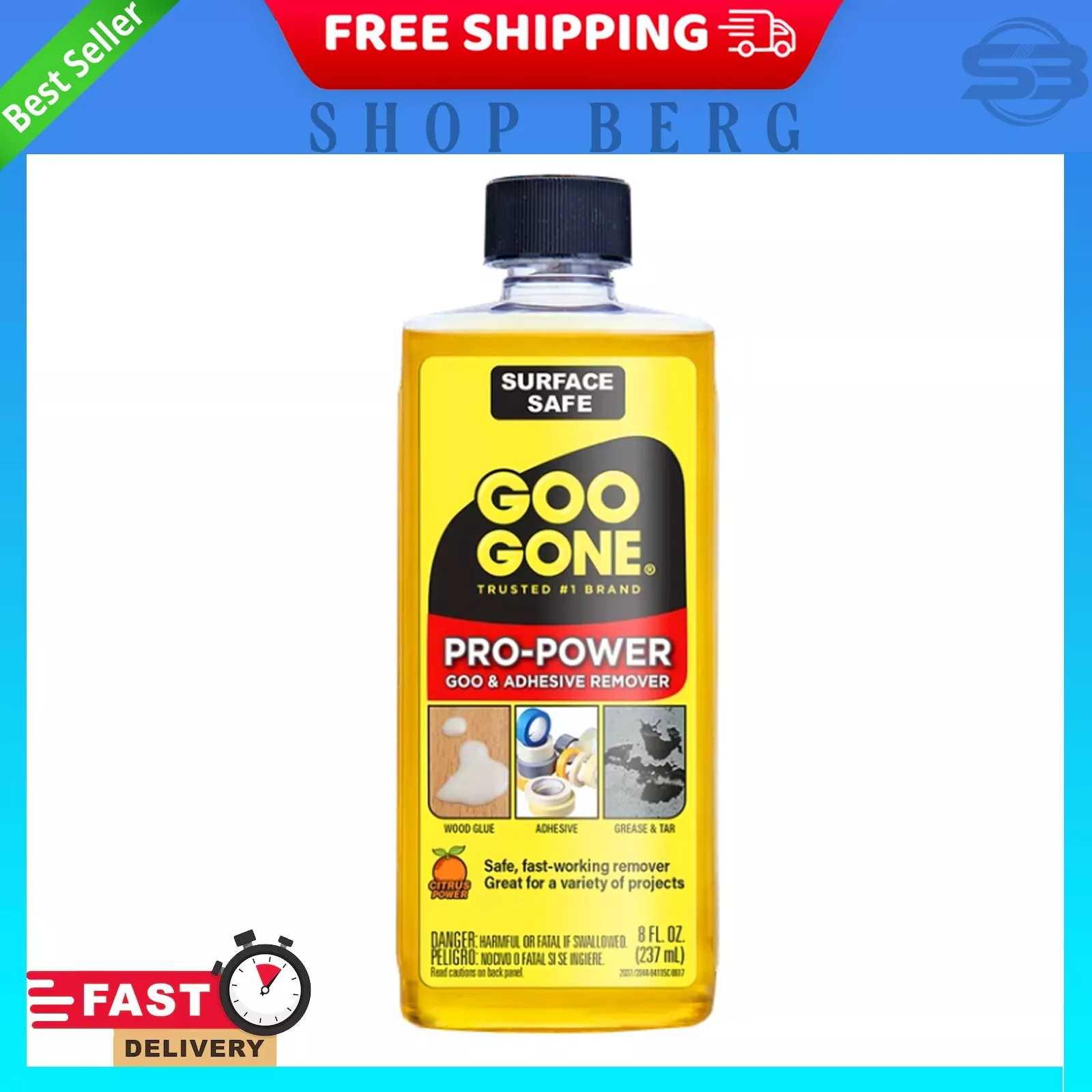 Goo Gone 8 Oz. Pro Power Adhesive Remover