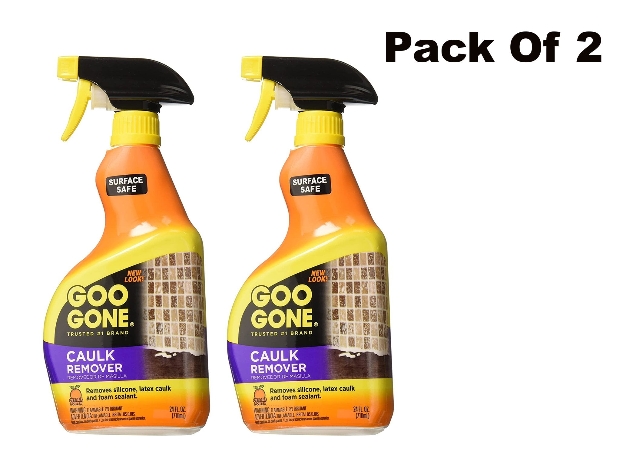 Goo Gone Caulk Remover 24 oz. Pack of 2 Walmart