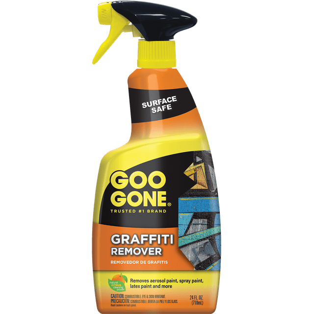 Goo Gone Graffiti Remover Spray Cleaner for Aerosol Spray Paint