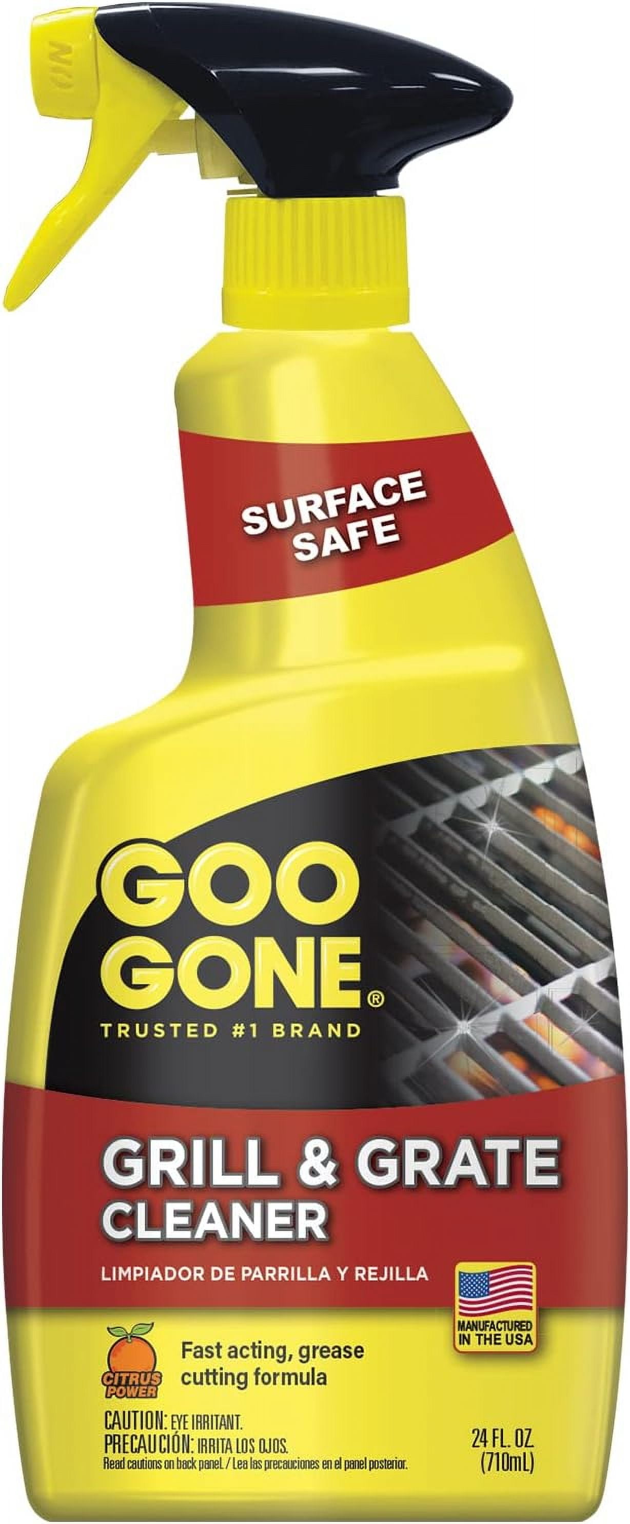 Goo Gone Grill and Grate Cleaner 24 Ounce Cleans Cooking Grates and