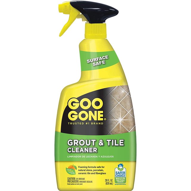 Goo Gone Grout & Tile Cleaner 28 Ounce Removes Tough Stains Dirt