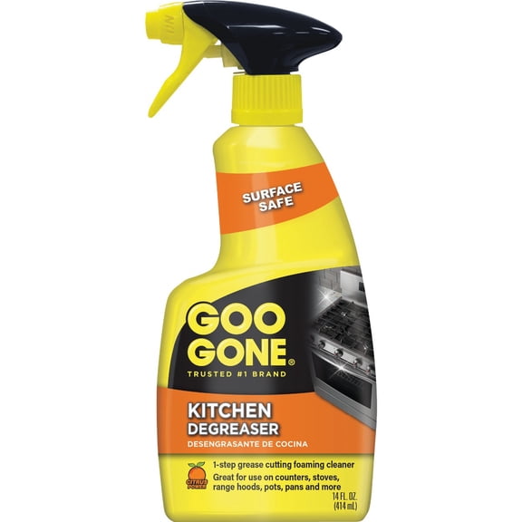 Goo Gone Kitchen Degreaser, 14 fl oz - 2 Pack 28 fl oz total