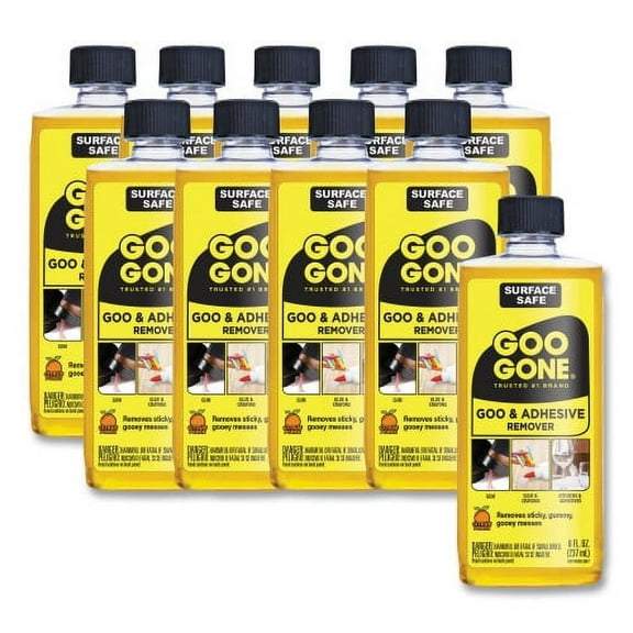 Goo Gone Original Cleaner, Citrus Scent, 8 oz Bottle, 12/Carton, Each