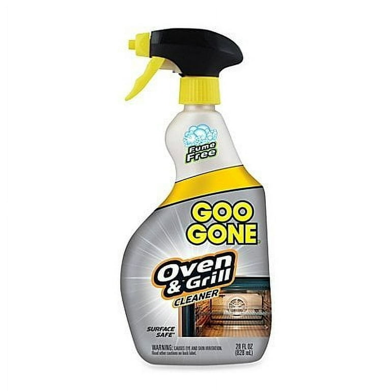 Goo Gone Oven and Grill Cleaner - Fume-Free Foam Spray, Citrus Scent, Safe for Gas & Electric