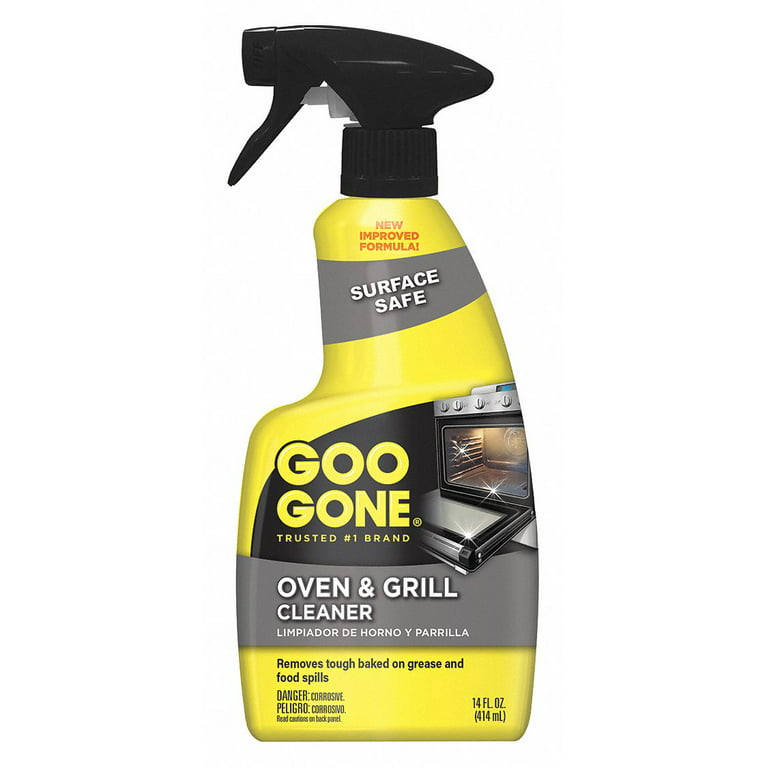 Goo gone oven and grill cleaner-10/10 do not recommend. SOS pads