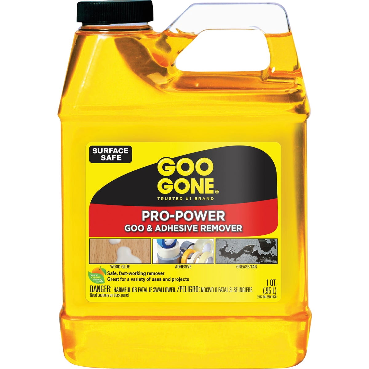 Goo Gone Pro-Power - 32 Ounce 2 Pack - Professional Strength Adhesive Remover, Removes Stickers, Tape, Grease and More