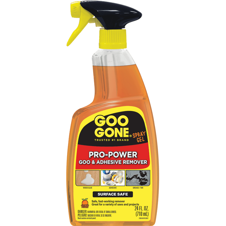Generic Goo Gone Pro Power Adhesive Remover - 8 Ounce - Use on Silicone,  Caulk, Contractor's Adhesive, Tar, Adhesive, Grease, Gum, Deca