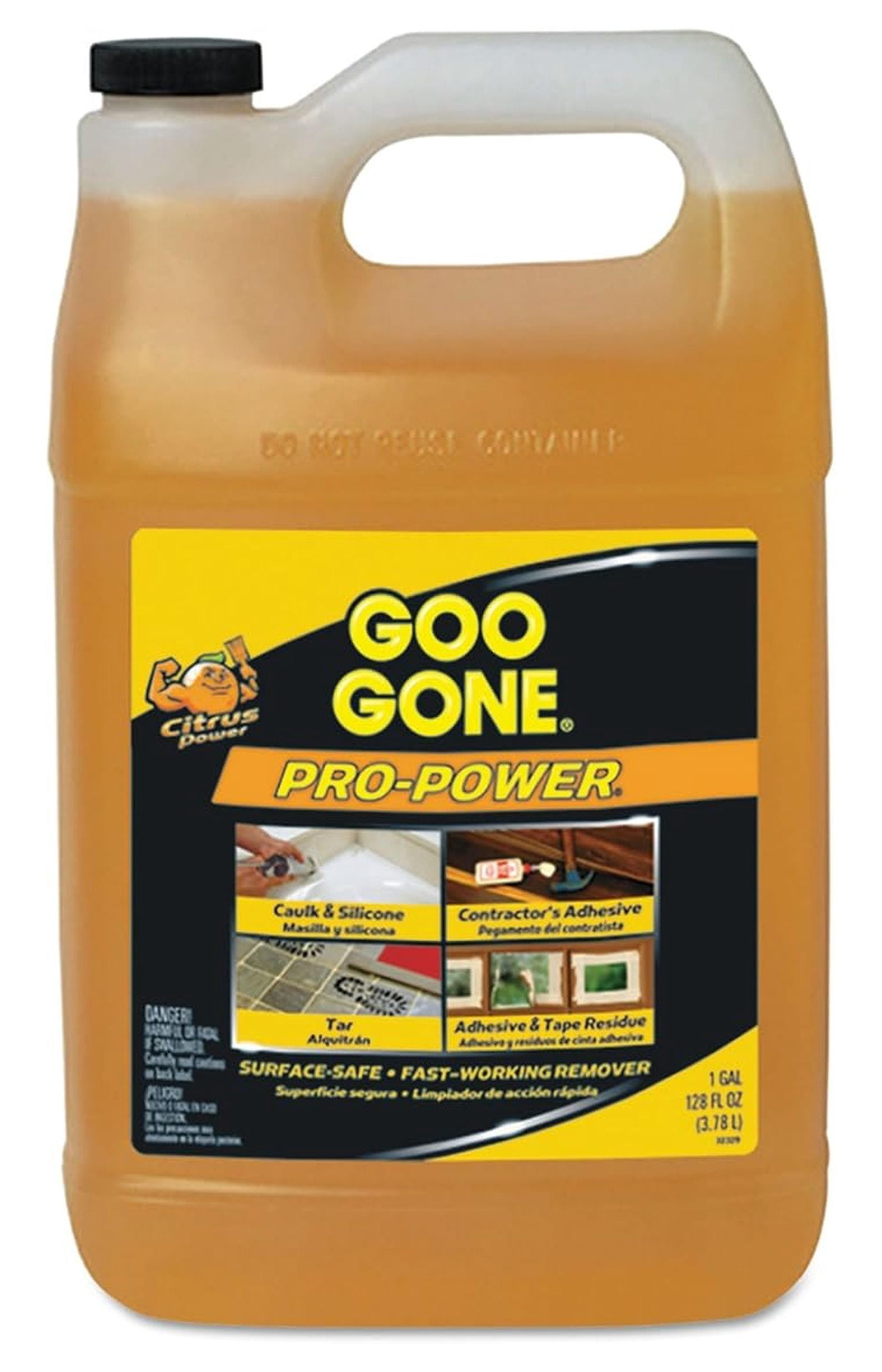 Goo Gone Pro-Power Cleaner, 1 Gallon - Citrus Scent Adhesive Remover