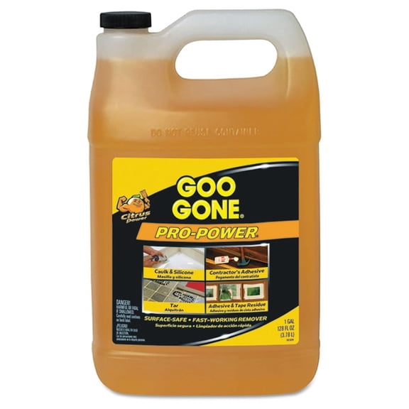 Goo Gone Pro-Power Cleaner, 1 Gallon - Citrus Scent Adhesive Remover