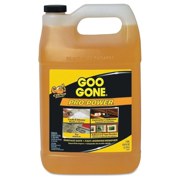 Goo Gone Pro-Power Cleaner Citrus Scent 1 Gallon - Adhesive Remover for Home & Auto